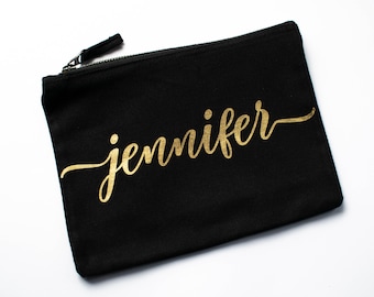 Personalized make up bag, custom make up bag, personalized toilet bag, custom toiletry kit, name, personalized gift, nickname, custom gift