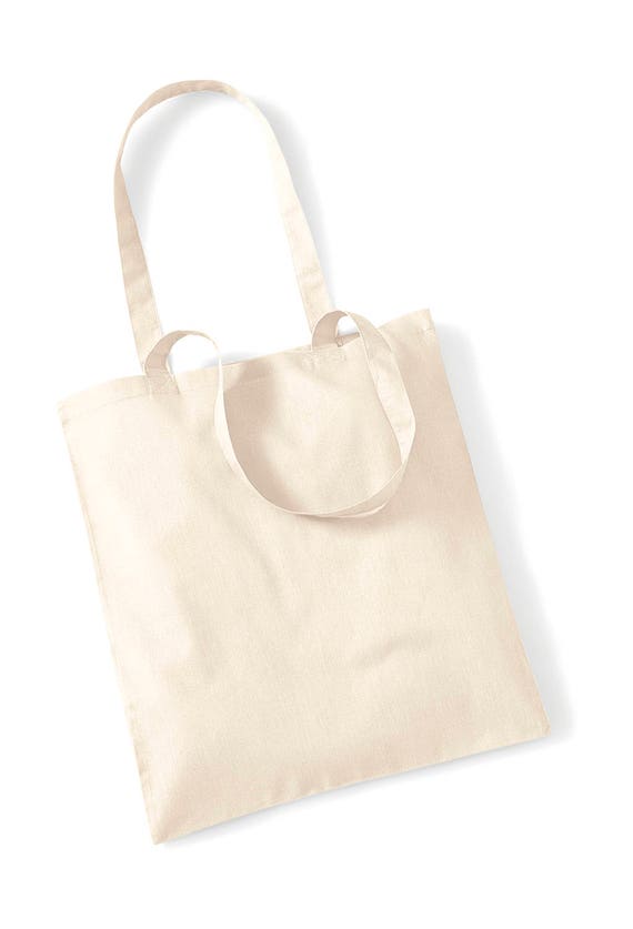 Tote bag vierge couleur naturel tout marquage possible flex Etsy