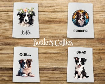 BORDER COLLIE Personalized health record cover, customizable health record, dog record, cat record, health record