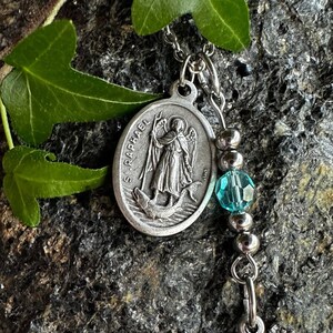 St. Raphael the Archangel Saint Medal Metal Necklace, Catholic Gift ...
