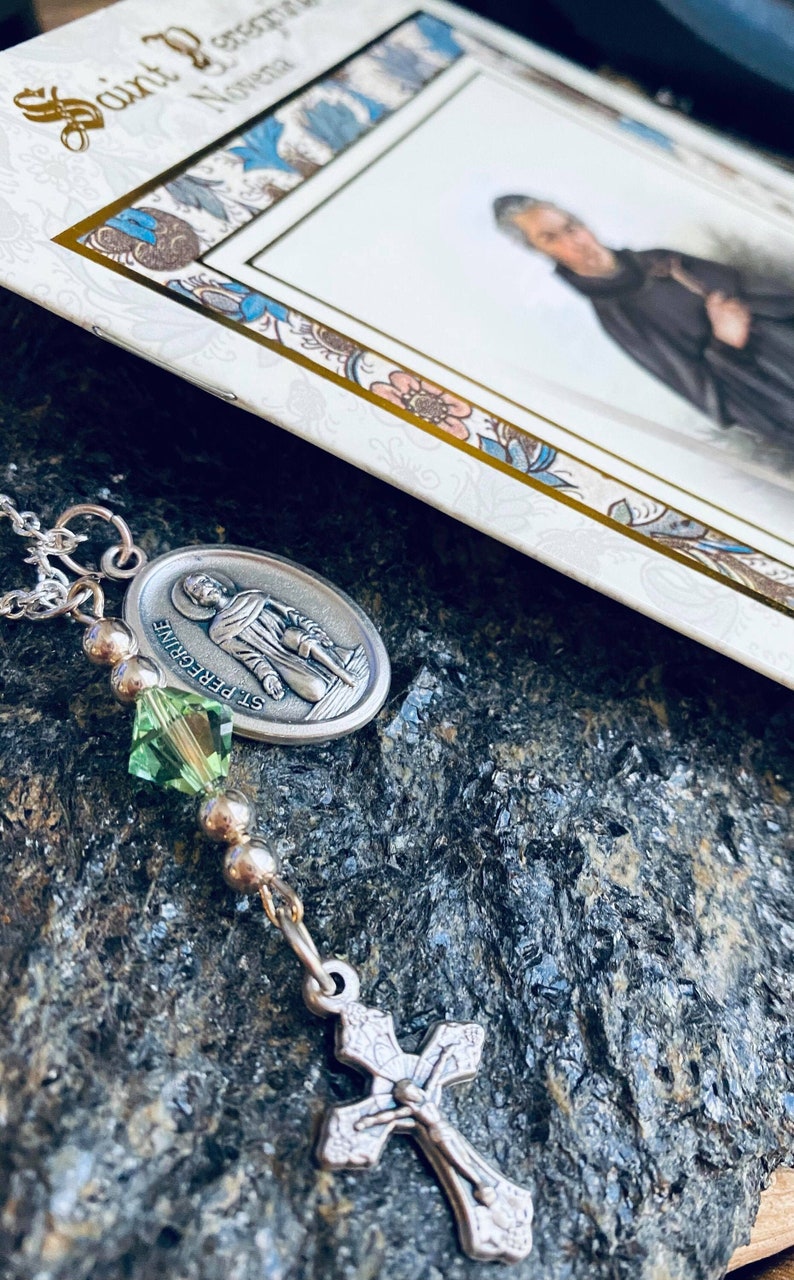 Patron Saint of Healing Cancer. Encouraging Gift Set. St. Peregrine