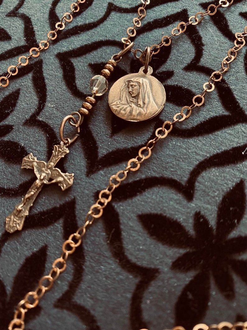 Patron Saint of Healing Cancer. Encouraging Gift Set. 1540 Medal St