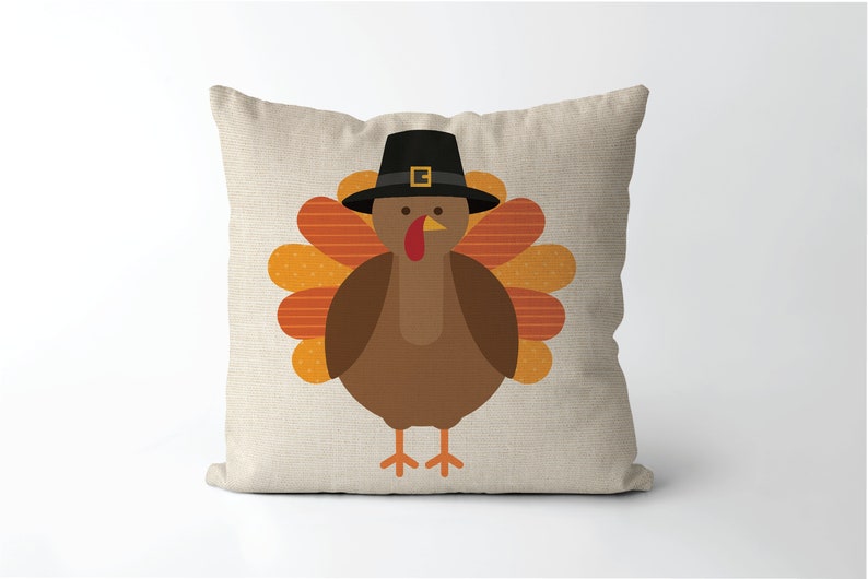 Thanksgiving turkey pillow   Turkey Pillow  Thanksgiving image 1
