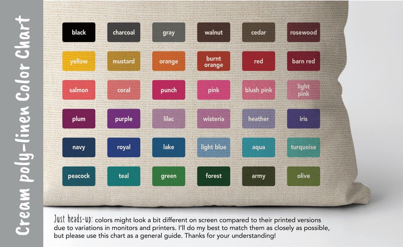 a pillow that has a bunch of colors on it