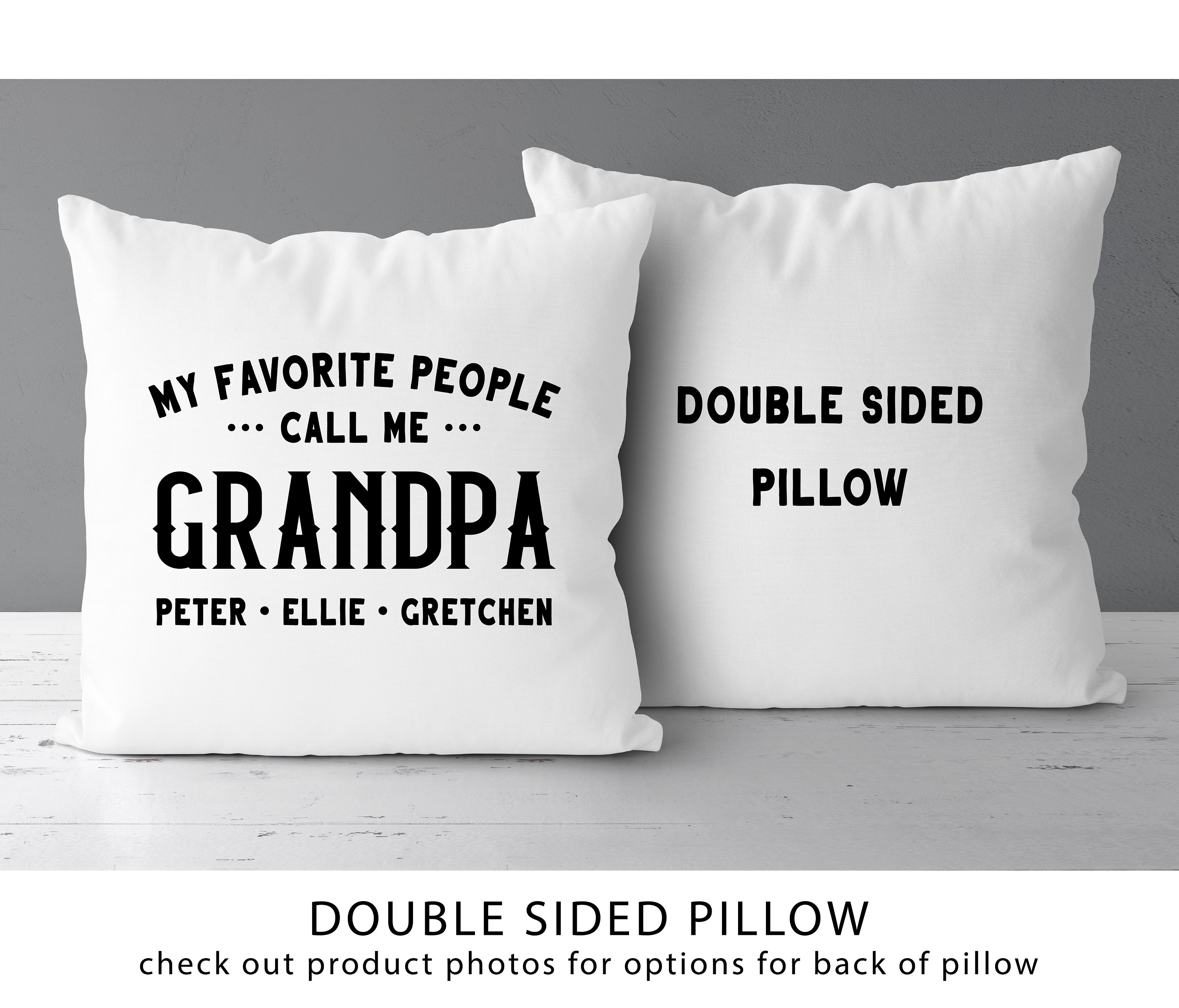 My top pillow options