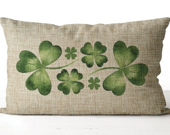 4 Pack Unibedding St Patrick's Day Pillow Covers 18x18 Cotton Linen Shamrock Green Buffalo Plaid Clover Leaves Pillow Cover for Irish Patrick's Day Home Decoration 4 Pack Unibedding St Patrick's Day Pillow Covers 18x18 Cotton Linen Shamrock Green Buffalo Plaid Clover Leaves Pillow Cover for Irish Patrick's Day Home Decoration
