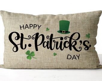st patricks day throw pillows