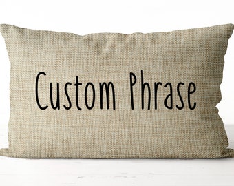 custom pillows etsy