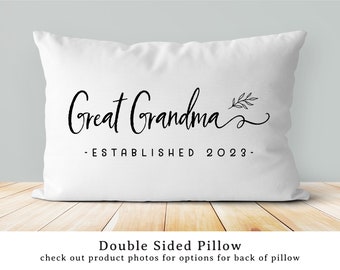 Great grandma established | pregnancy announcement to great grandmother | great grandma gift | pregnancy reveal to great grandma | farmhouse