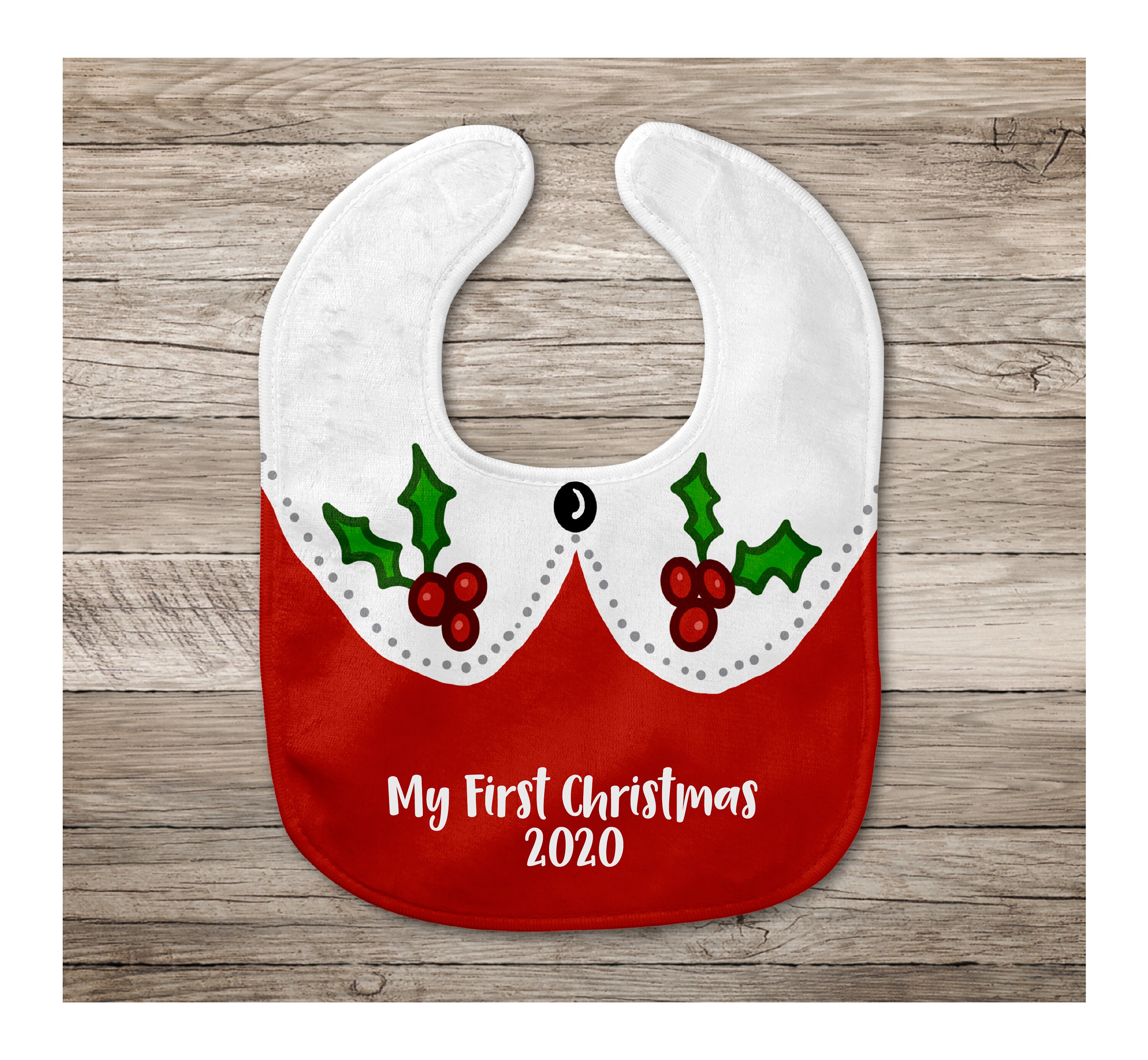 Christmas bib hotsell