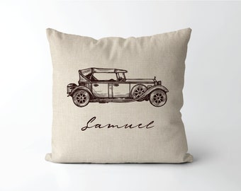 car throw pillow