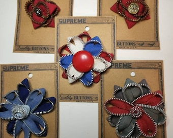 Supreme flower cheap pin