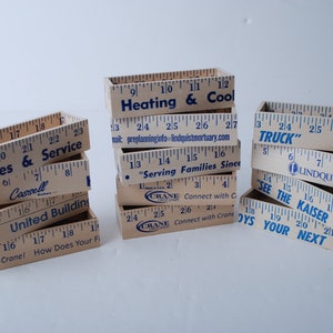 Business Card Holder-Card Holder-Desk Accessory-Office Supplies-Gifts for Him-Gifts for Her-Vintage Decor