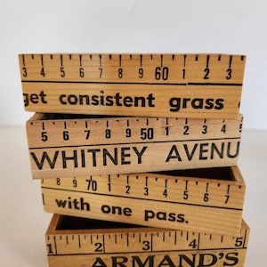 Business Card Holder-Card Holder-Desk Accessory-Office Supplies-Gifts for Him-Gifts for Her-Vintage Decor
