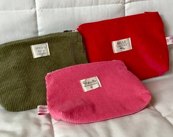 Trousse en velours