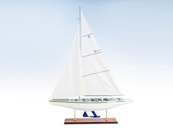 オーストラリアII号ヨット模型（精巧）80cm - 1983年アメリカズカップ