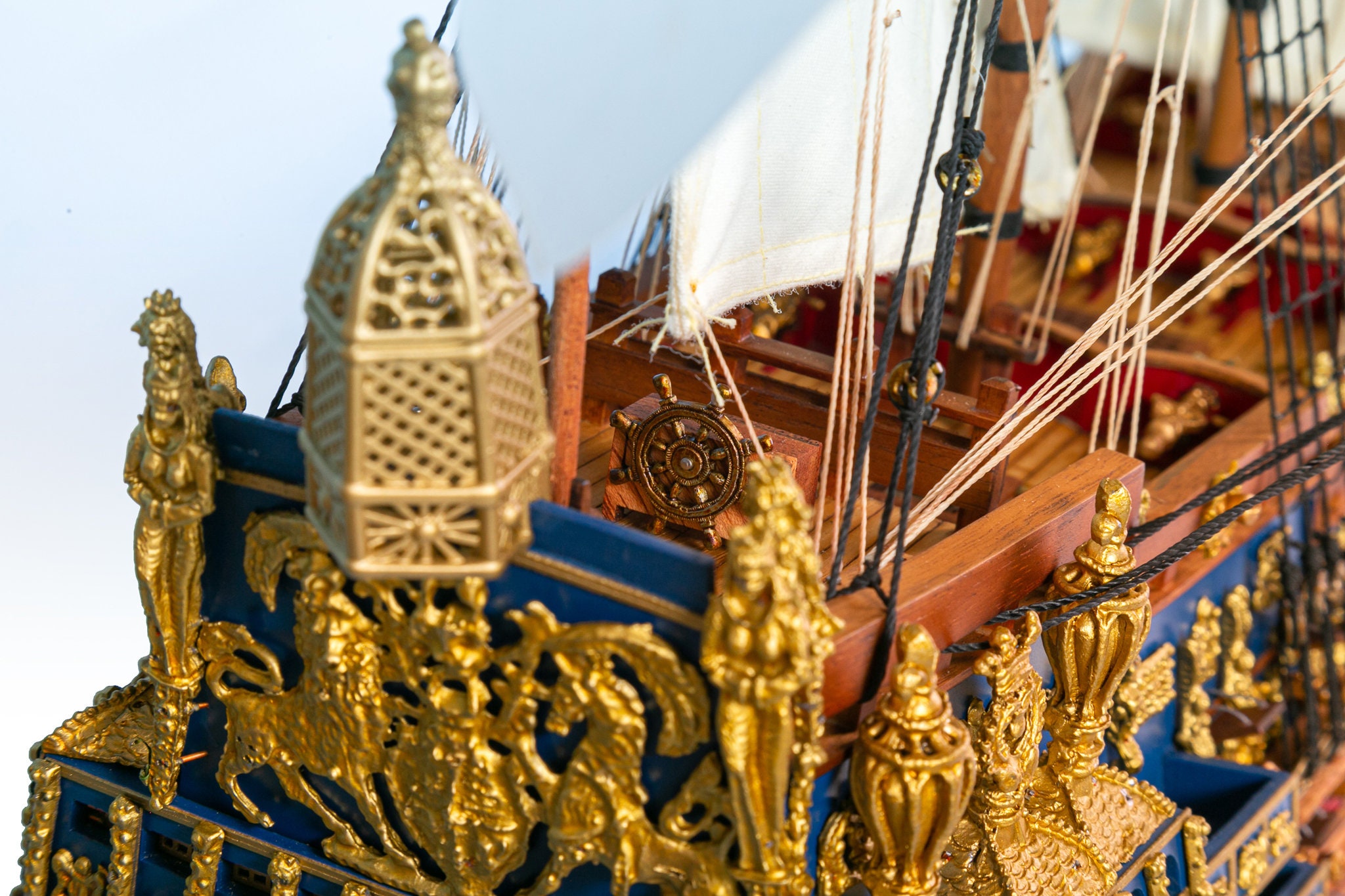 Sovereign of the Seas 1637 Ship Model 37.4