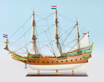 Batavia Model Ship - Wooden Ship Model - Completed wooden ship boat model replica - Great gift house decoration
