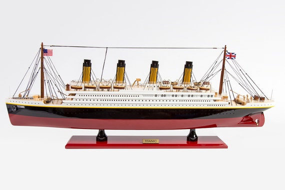 RMS TITANIC Model Titanic Model Cruise With LIGHTS 80cm - Etsy