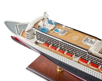 Queen Mary 木製モデル 船 クイーン・メリー号 Queen Mary 木製モデル