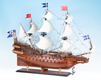 ◆本格造り◆木造和模型（船盛）◆ Amazon.co.jp: Wooden Sailboat Model Mamori MV82 Pirate Ship