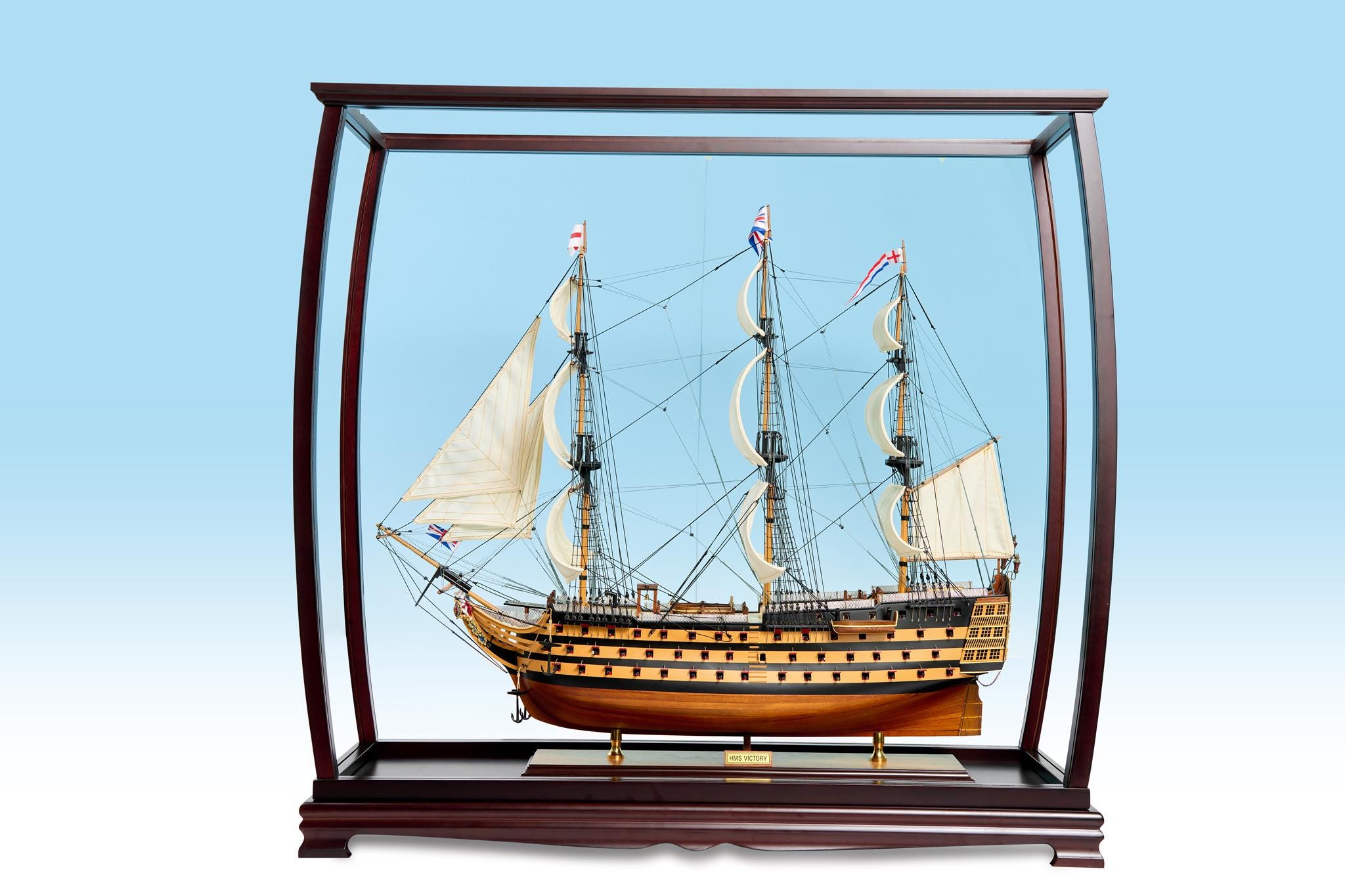 HMS ビクトリー 1765 塗装済み 95 cm 模型 大型帆船 レプリカ
