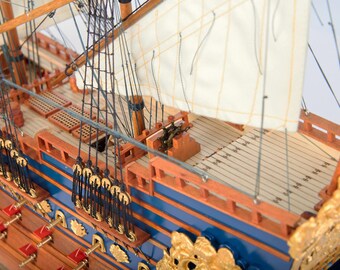 Soleil Royal 1669 Wooden Ship Model 88cm (35