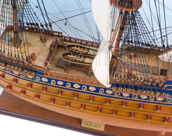 ソレイユ・ロワイヤル 1669 モデル 大型帆船レプリカ 88 cm (35インチ