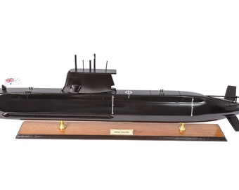 HMAS Collins SSG73 73cm – Guided Missile Submarine Model - Wooden Warship Models - Royal Navy Model ships - Ship Model, Wooden Model