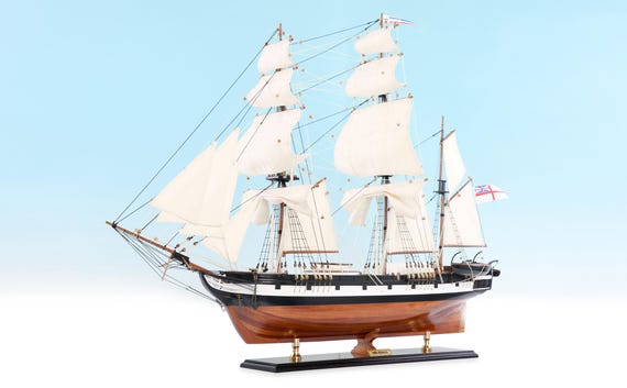 Handcrafted HMS Beagle Model Ship 36