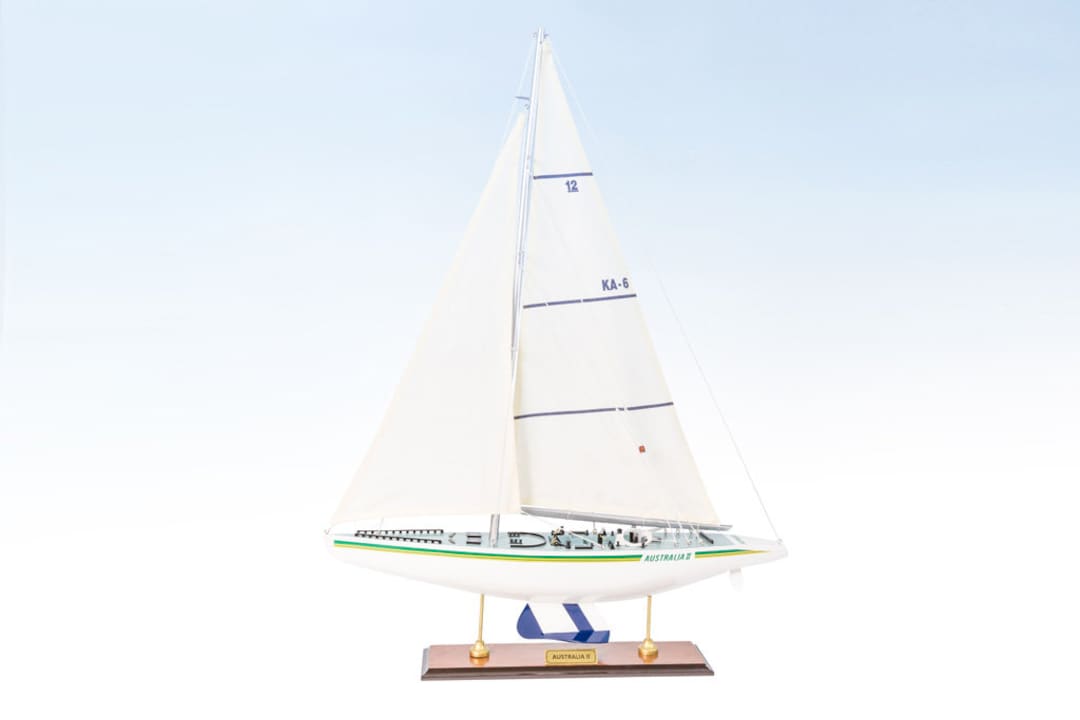 オーストラリア II セーリングヨット模型 (詳細) 40 cm - 1983