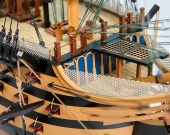 HMS ビクトリー 1765 塗装済み 95 cm 模型 大型帆船 レプリカ