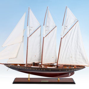 Modelo de velero Atlántico de 100 cm - Modelos de veleros de madera, modelos de veleros, modelos de veleros, modelos de veleros de madera