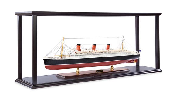 ポセイドン・アドベンチャー 木製クルーズ船モデル LEDライト付き 90