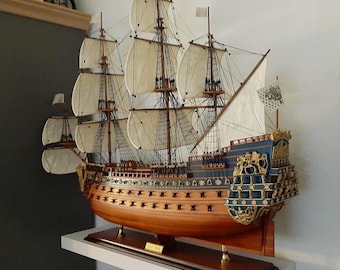 Soleil Royal 1669 Model Tall Ship Boat Replica 88cm (35