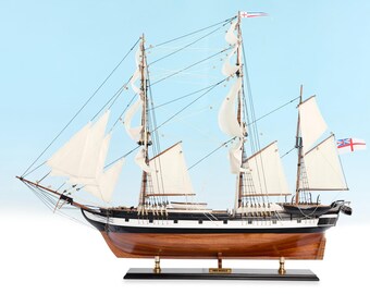 船　模型　ハンドメイド 手作りのHMSビーグル号模型船36インチ - 英国海軍 - 博物館品質の木製