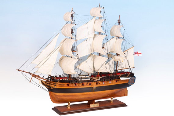 trog Christchurch sla HMS Investigator Model schip 90m 35.4 Matthew - Etsy België