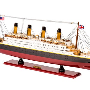 RMS Titanic Model Cruise 31.5&quot;- Handcrafted wooden cruise models - Wooden Cruise Models, Wooden Ship Models,  Wooden Model