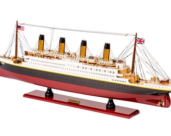 RMS Titanic Model Cruise 31.5"- Handcrafted wooden cruise models - Wooden Cruise Models, Wooden Ship Models,  Wooden Model