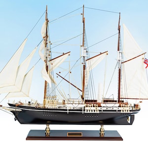 Endurance Ship Model 29.5&quot; - Sir Ernest Shackleton - Wooden handcrafted ship model - Model Ship - Great gift house decoration