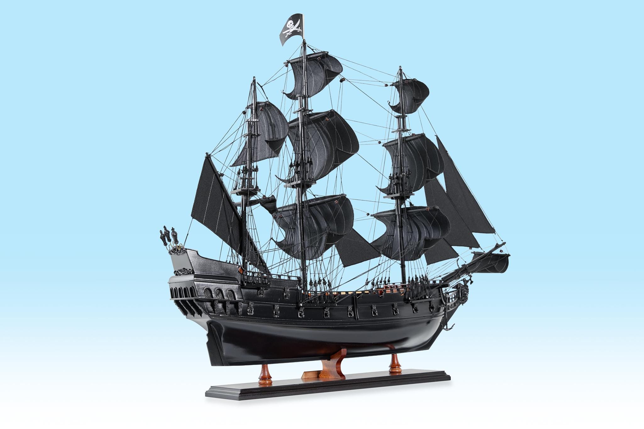 ブラックパール海賊船モデル 72 cm (28.3インチ) – パイレーツ・オブ