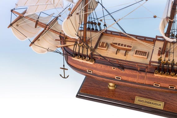 HMB エンデバー号 模型船 50 cm (19.7