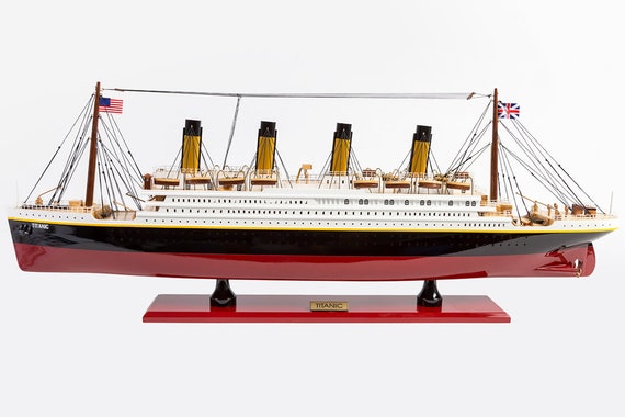 RMS Titanic Model Cruise Handcrafted Wooden Cruise Models Wooden