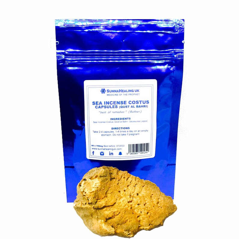 Sea Incense Costus Capsules Qust Al Bahri Qust E Shireen Etsy