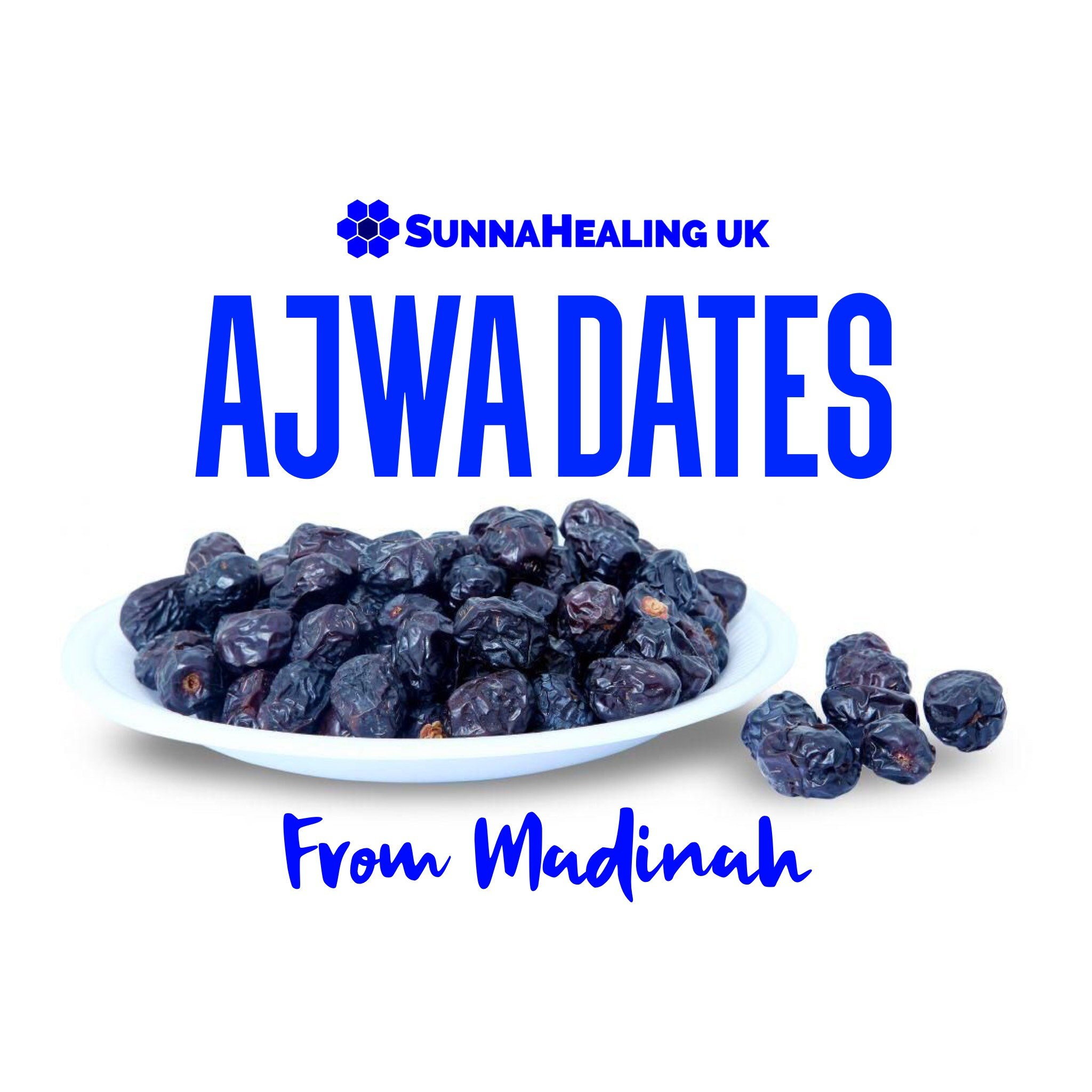 Ajwa Dates from Madinah SunnaHealing UK Ruqyah Islamic Etsy