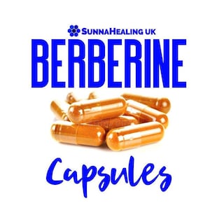Berberine Capsules (High Strength) - Coptis Chinensis - SunnaHealing UK - 30 & 60 capsules