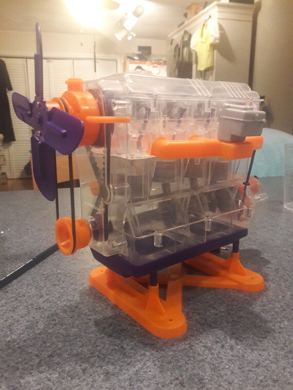 plastic model car engines