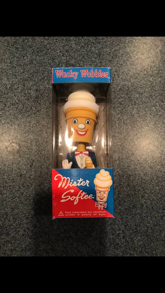 Funko Wacky Wobbler Mister Softee Set of 3 Vanilla