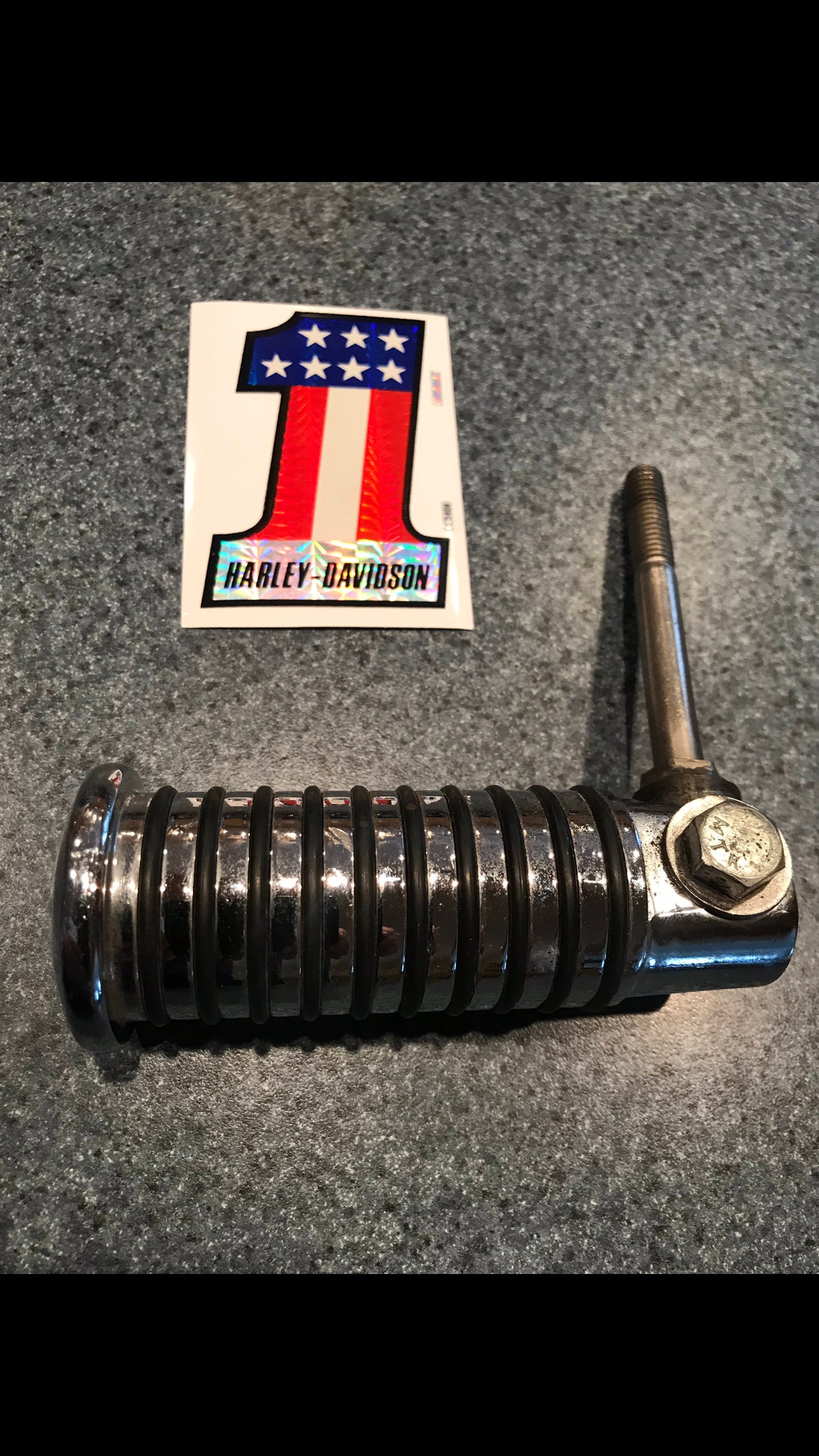 Custom Harley Davidson Foot Peg Etsy