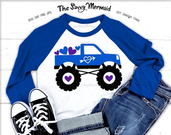 Download Boys Valentine Svg File Valentine Truck Svg Valentine Shirt Etsy